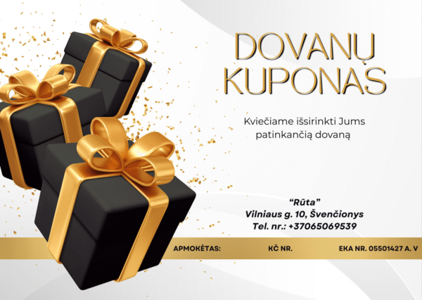 Dovanų kuponas